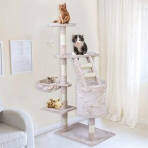 Clim Cat' S Tree 120 cm Height Speed Pets Animals Scratching