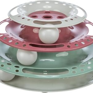Trixie Cat Circle Tower Catch The Balls, Plastic